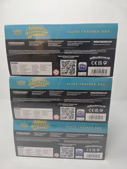 Pokemon TCG Ascended Heroes Elite Trainer Box ETB - Factory Sealed - Lot of 3 - Image 5