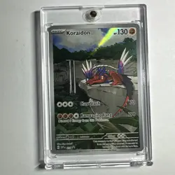 Koraidon SVP 014 Scarlet & Violet Black Star Promo Full Art Holo Pokemon NM B1 - Image 2