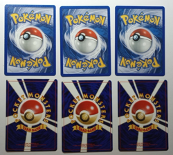 Murkrow Set: 3 Murkrow - 24/111 Neo Genesis + 3 Japanese Pocket Monsters No. 198 - Image 2