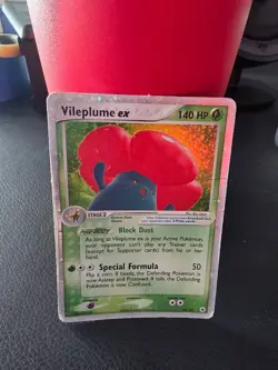 Pokemon Vileplume ex Ultra Rare Holo Hidden Legends 100/101 LP - Image 1