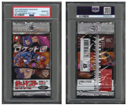PSA 10 Team Rocket Japanese Pokemon Booster Pack 291 - Image 1