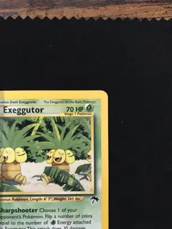 Pokemon TCG Exeggutor 13/18 Southern Islands Promo Rare Vintage LP - Image 4