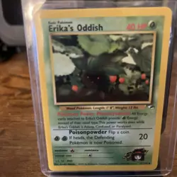 Erika's Oddish 70/132 Gym Challenge Regular 2000 Pokemon - Image 1