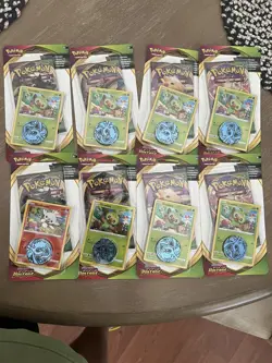 Pokemon TCG Lot Of 8 Vivid Voltage Booster Pack Blister Checklane Blister Sealed - Image 1