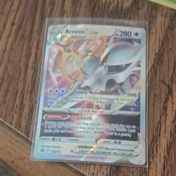 Pokemon Arceus VSTAR Ultra Rare Holo Brilliant Stars 123/172 280 HP - Image 1
