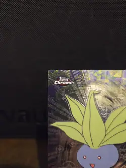 2000 Topps Chrome Oddish # 43 Holo Foil Pokemon TV Animation Edition 🌟🌟🌟 - Image 2