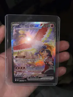 Pokemon TCG Ethan's Ho-Oh EX Sir 230/182 Destined Rivals - Image 1