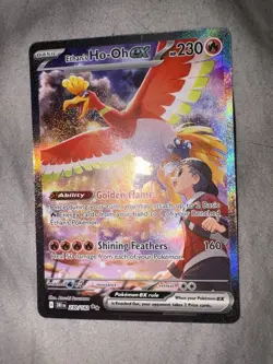 Pokemon TCG Ethan's Ho-Oh EX Sir 230/182 Destined Rivals - Image 3