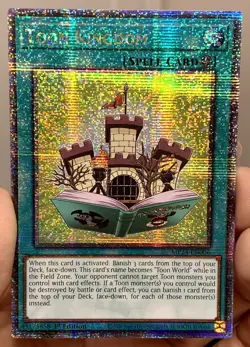 Yugioh Toon Kingdom MP24-EN006 Quarter Century Secret Rare 1st Ed NM w/Tracking - Image 1