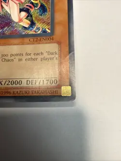 LP/MP Dark Magician Girl CT2-EN004 2005 Collectors Tin Limited Edition Holofoil - Image 3