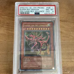 Konami Slifer The Sky Dragon Ultra Rare GBI-001 Limited Edition Promo Yu-Gi-Oh! - Image 1