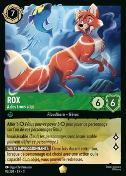 Lorcana - Rox - A des trucs a lui - MINT/NMINT - FR - FOIL - Image 1