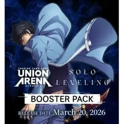 Union Arena TCG Solo Leveling Booster Box – 16 Packs, English Edition(PRE-ORDER) - Image 1
