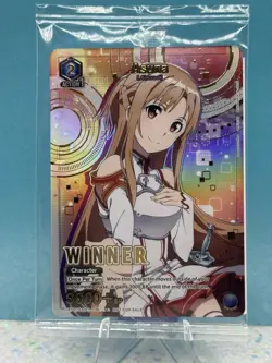 Union Arena CCG Sealed Winner Card Asuna UEPR/BCV-1-036 Uncommon - Image 1