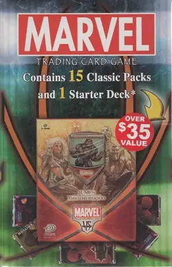 2006 Marvel Trading Card Game X-Men Vs. The Brotherhood 15 Packs + Starter Deck - Image 3