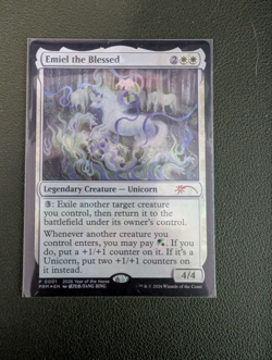 MTG -FOIL Emiel the Blessed APAC Promo - Year Of The Horse 2026 - Image 1