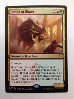 Herald of Ilharg 34 Ravnica: Clue Edition MTG - Image 1