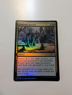 MTG - Badlands Revival (Foil) - Outlaws of Thunder Junction NM/M Condition - Image 1