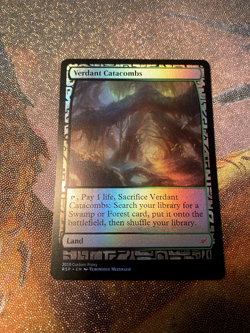 Verdant Catacombs Fullart Foil Fetchland High Quality - Image 1