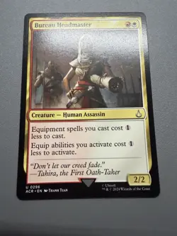 Bureau Headmaster Universes Beyond Assassin's Creed MTG NM ACR U 0296 Regular - Image 1