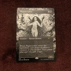 Plaguecrafter (Borderless) (Foil Etched) Secret Lair Drop Foil 1116 NM+ Unplayed - Image 1