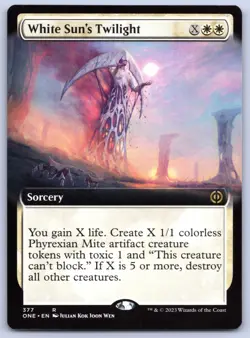 White Sun's Twilight - Extended Art - Phyrexia All Will Be One - MTG - Near Mint - Image 1