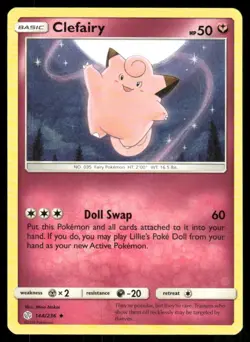 Pokemon TCG Pokemon Clefairy Uncommon Regular - Image 1