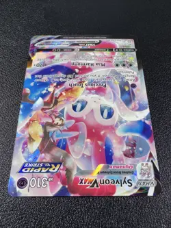 Pokemon Sylveon VMAX Brilliant Stars Trainer Gallery Full Art Holo TG15/TG30 - Image 3