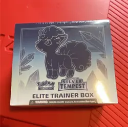 Pokemon TCG: Sword & Shield Silver Tempest Elite Trainer Box, English, Vulpix - Image 1