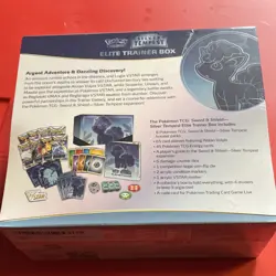 Pokemon TCG: Sword & Shield Silver Tempest Elite Trainer Box, English, Vulpix - Image 3