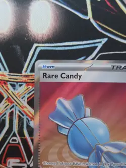 Pokemon TCG Mega Evolution Rare Candy Full Art Ultra Rare Trainer Holo 175/132 - Image 3