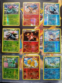 Charizard 20/149 Reverse Holo Black & White Series Big 3 Pokemon Set - Image 1
