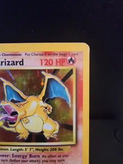 Pokemon TCG Charizard 004/102 Base Set Holo Rare - Image 3