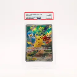 Pikachu - SVP027 PSA 10 Paldea Evolved ETB Promo Pokemon - GEM MT - Image 1