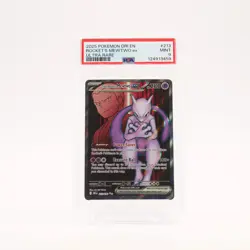Team Rocket's Mewtwo - 213/182 PSA 9 Destined Rivals Full Art Pokemon - MINT - Image 1