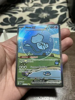 Pokemon TCG Paldean Fates Bubble Mew EX 232/091 Special Illustration - Image 2