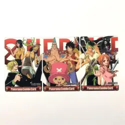 S5368 Straw Hat Crew Japanese One Piece x Morinaga Clear Cards Nami Zoro F26 - Image 1
