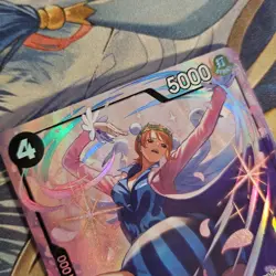 ONE PIECE card Mr.2.Bon.Kurei Bentham Alt Art The Azure Sea's Seven OP14-091 NM - Image 3