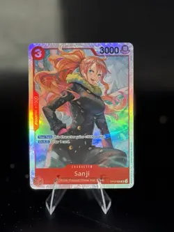 One Piece TCG Sanji OP10-005 Royal Blood Foil SR - Image 3
