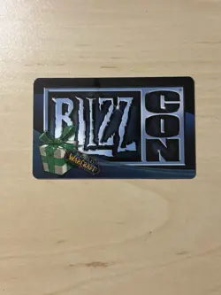 World of Warcraft BlizzCon 2008 Big Blizzard Polar Bear Mount Loot Card UNUSED - Image 3