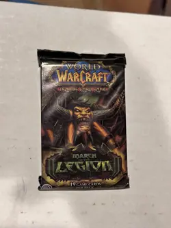 World Of Warcraft - March Of The Legion - Booster Pack (2008) Sealed - Image 1