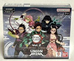 Demon Slayer Kimetsu no Yaiba Vol.2 UNION ARENA ENGLISH 16 Booster Packs 2025 - Image 1