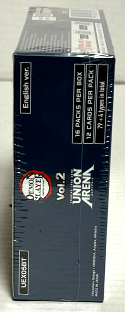 Demon Slayer Kimetsu no Yaiba Vol.2 UNION ARENA ENGLISH 16 Booster Packs 2025 - Image 2