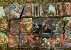 Gundam TCG Collection ST01 GD01 ST03 Launch Event Alt Art Sleeved (100+ cards) - Image 1