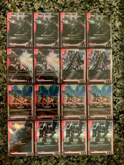 Gundam TCG Collection ST01 GD01 ST03 Launch Event Alt Art Sleeved (100+ cards) - Image 4