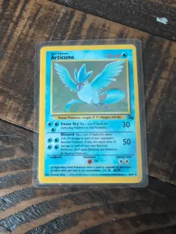 Articuno 2/62 Fossil Holo Pokemon Card Rare *Laminated* - Image 1