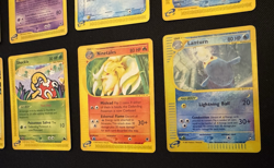Pokemon Cards Lot of 8 Lot #19 Rare Lanturn Reverse Holo and various non holos - Image 2