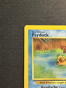 2000 WoTC POKEMON TCG PSYDUCK BLACK STAR PROMO CARD #20 - Image 3