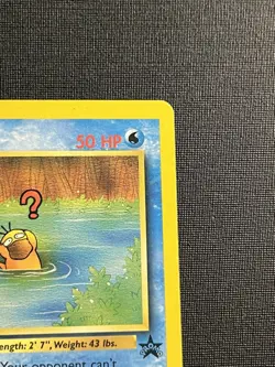 2000 WoTC POKEMON TCG PSYDUCK BLACK STAR PROMO CARD #20 - Image 4