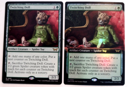 2x Twitching Doll - (1 Ext Art Foil, 1 Regular) - EN - R 0384/201 - Image 1